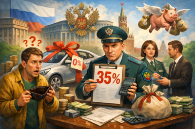 Сюрприз от ФНС РФ-налог 35% за льготный автокредит
