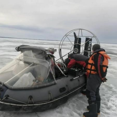 В Лаишевском районе спасли двух рыбаков