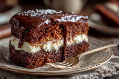 Торт &laquo;Стаканчик&raquo;: шоколадный, влажный, без весов! Меряем стаканом, готовим за час. Крем творожно-сметанный, глазурь &mdash; мегашоколадная