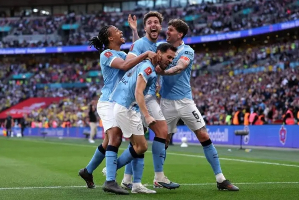 "Манчестер Сити" вырвал победу у"Саутгемптона" и вышел в финал Кубка Англии