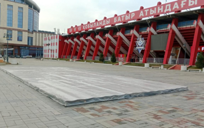 Фонтаны «уходят» в зимнюю спячку