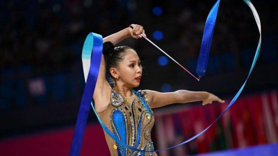 Айбота Ертайкызы стала чемпионкой Азии по художественной гимнастике