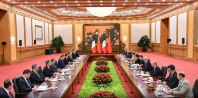 Лидеры Китая и Франции обсудили развитие сотрудничества двух стран