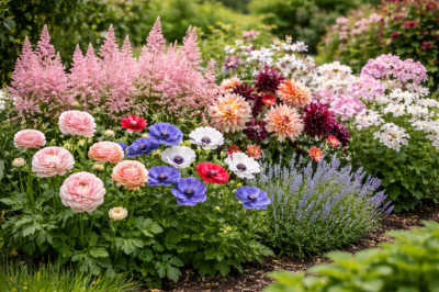 5 самых красивых клубневых цветов: они как с обложки &mdash; растения, которые делают сад по-настоящему эффектным