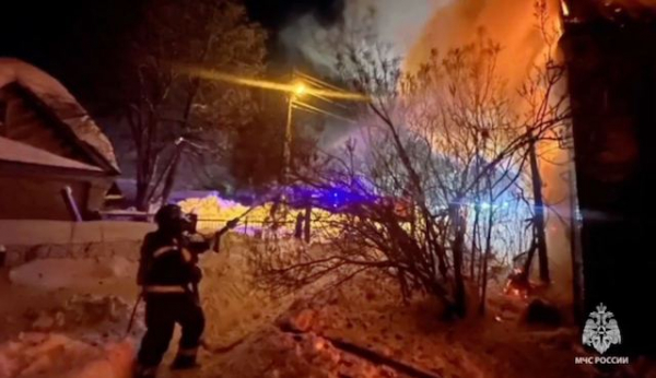 Пожар в бревенчатом доме унес жизнь 50-летнего жителя Татарстана