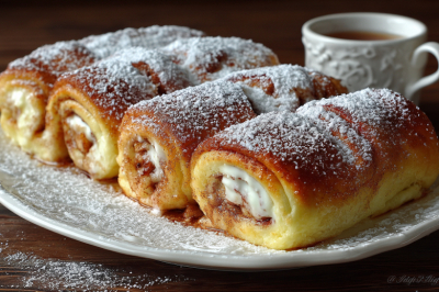 Пачка творога и щепотка ванили &mdash; через 30 минут на столе ватрушки-свертки: нежнее, чем в пекарне