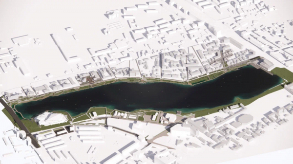 В Казани показали, как благоустроят третью очередь набережной Кабана (эскизы)