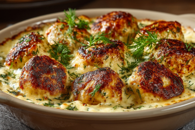 Забудьте про дорогую рыбу! Эти фрикадельки в сливочном соусе с сыром спасут любой ужин. Гости и не догадаются, сколько вы потратили