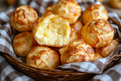 Готовлю волшебные сырные &laquo;шарики&raquo; &mdash; гужеры. Хрустящие снаружи, пустые внутри, с ароматом пармезана. Объедение!