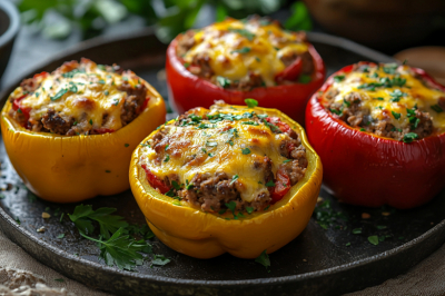 Фаршированный перец &mdash; слишком сложно? Тоже так думал, пока не попробовал этот рецепт колечек