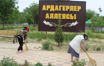 "Таза Қазақстан": все населенные пункты Келесского района проявляют активность